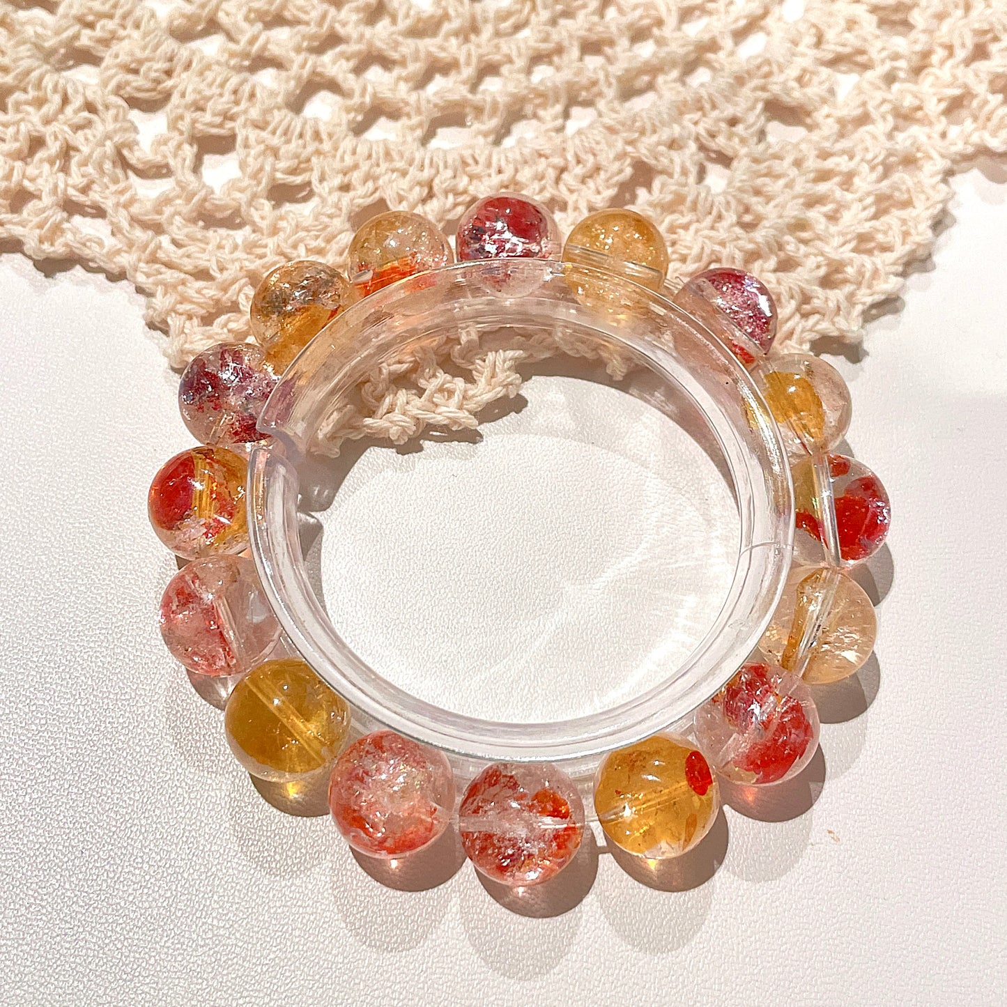 Golden Koi Fish Hematoid Quartz