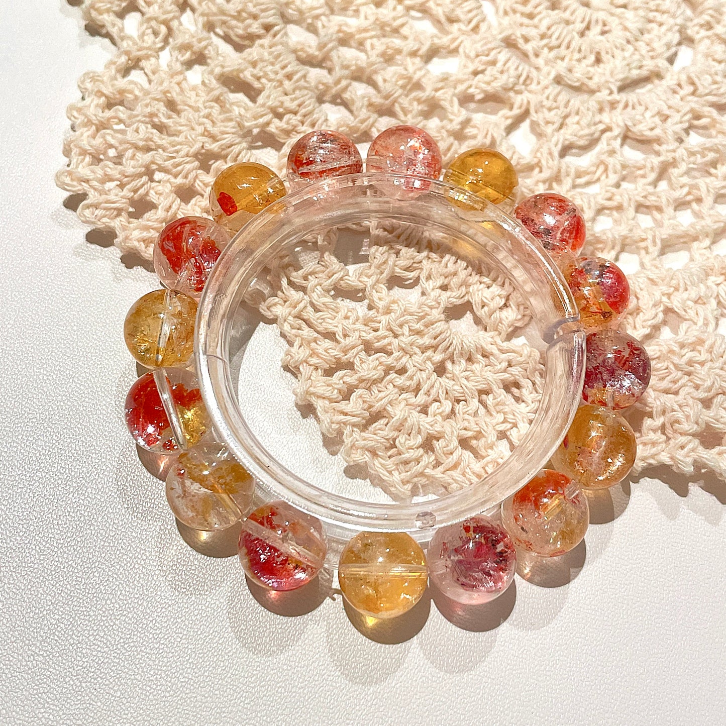 Golden Koi Fish Hematoid Quartz