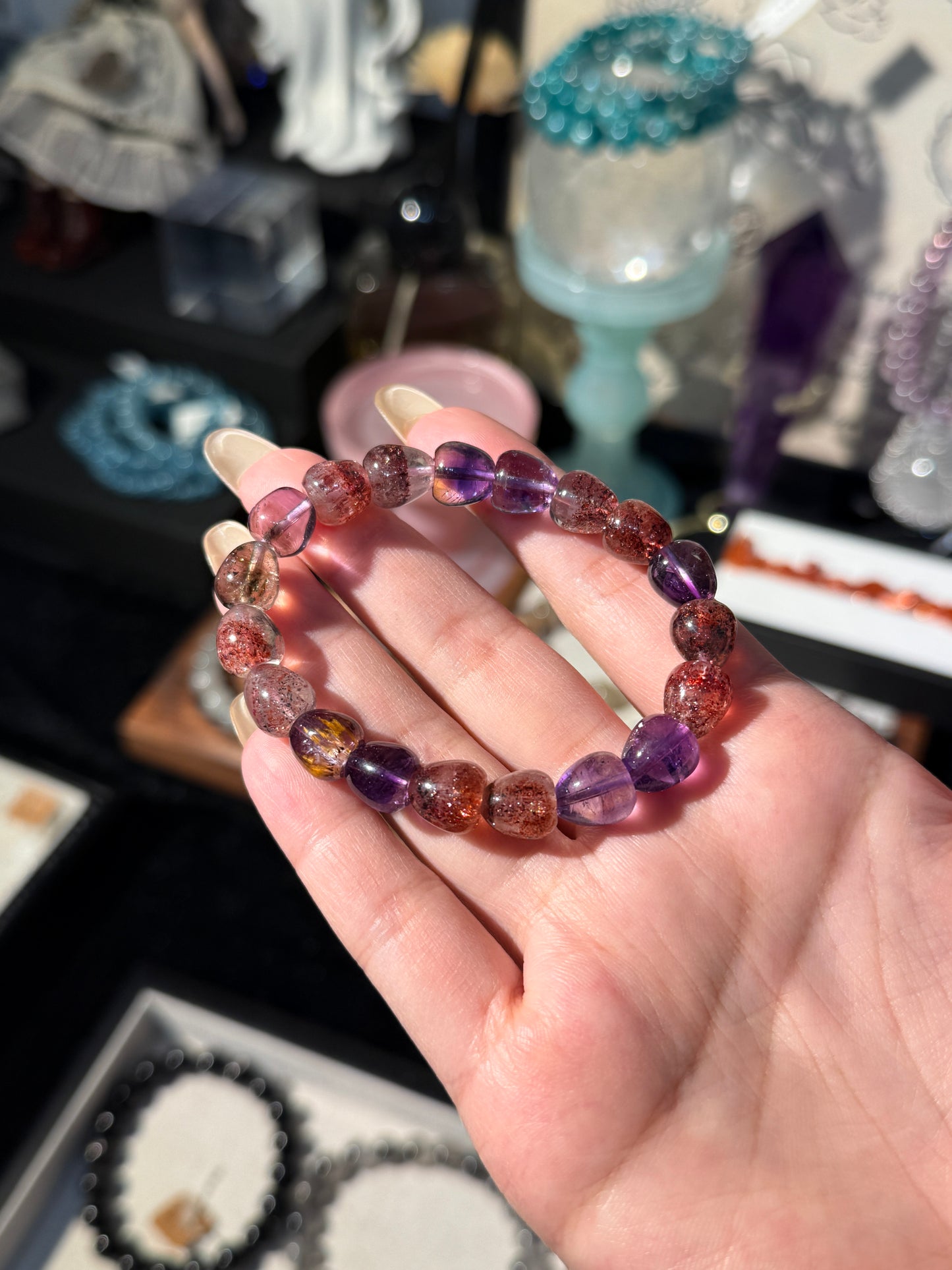 Super Seven Melody Heart Shaped Bracelet