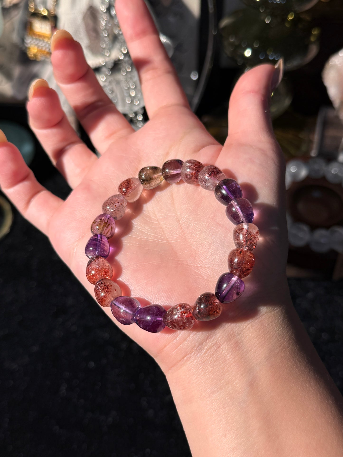 Super Seven Melody Heart Shaped Bracelet