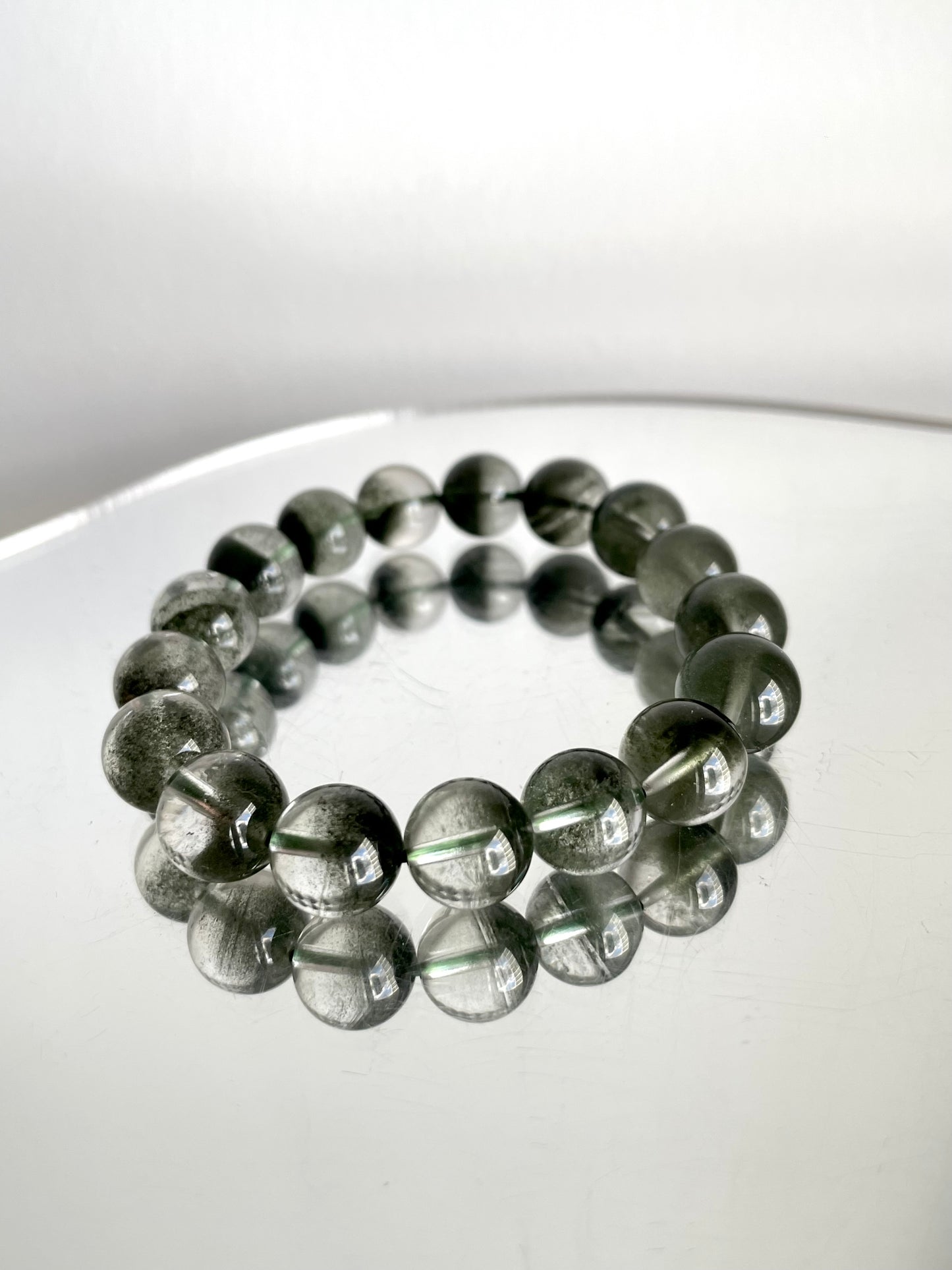 Green Phantom Quartz Bracelet