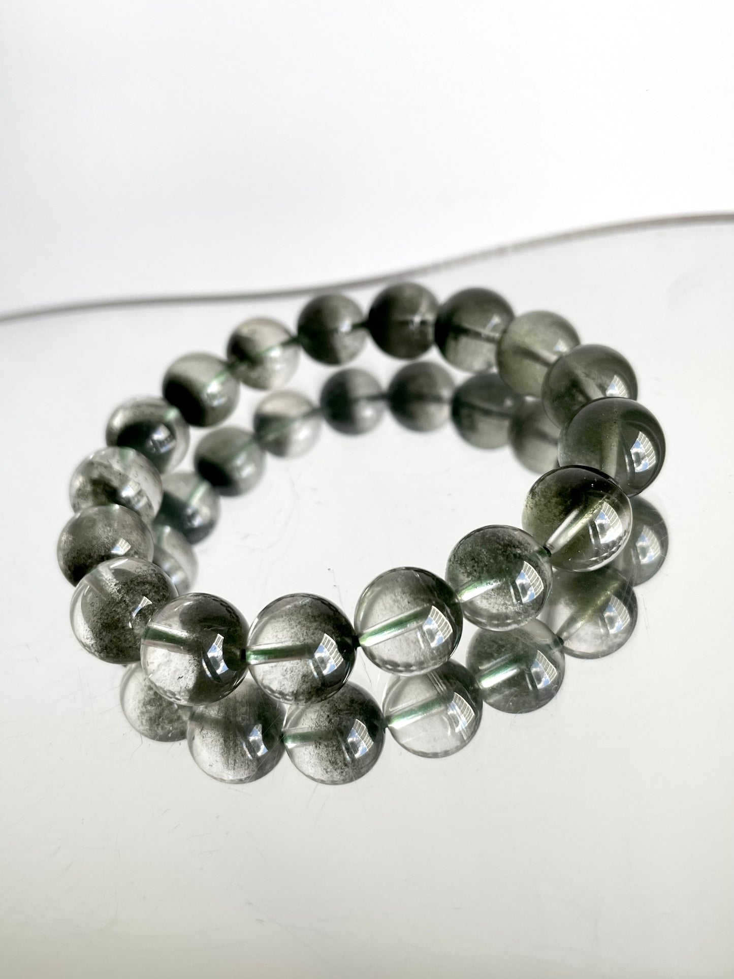 Green Phantom Quartz Bracelet
