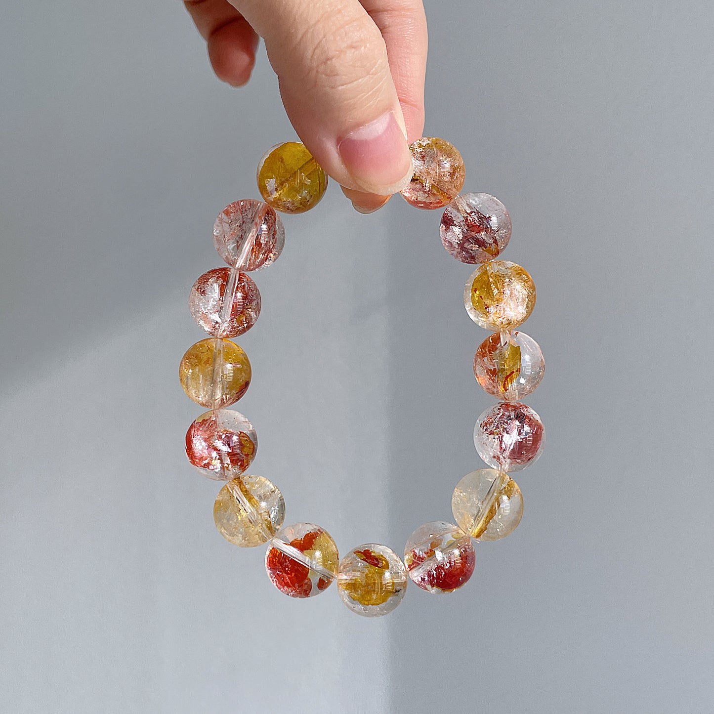 Golden Koi Fish Hematoid Quartz