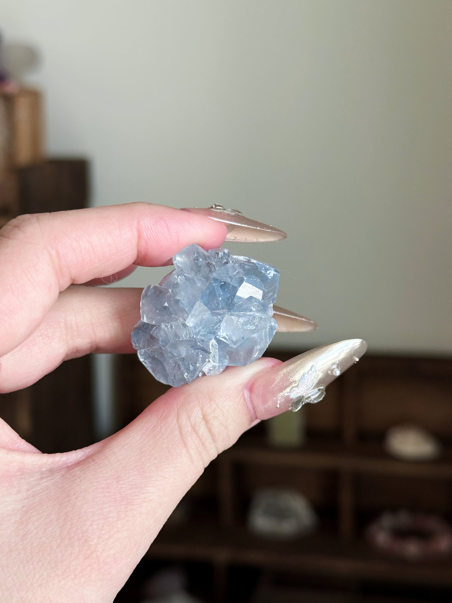 Celestine Raw Mineral