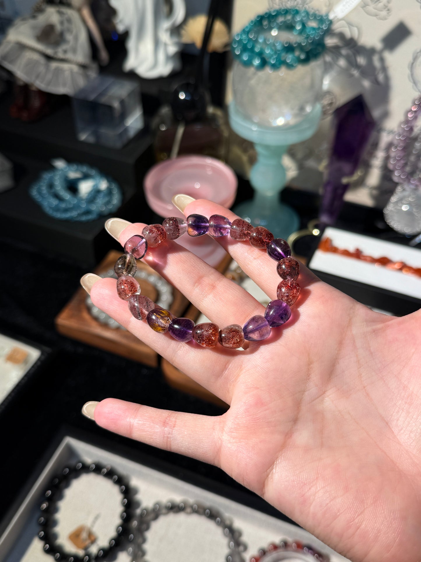 Super Seven Melody Heart Shaped Bracelet