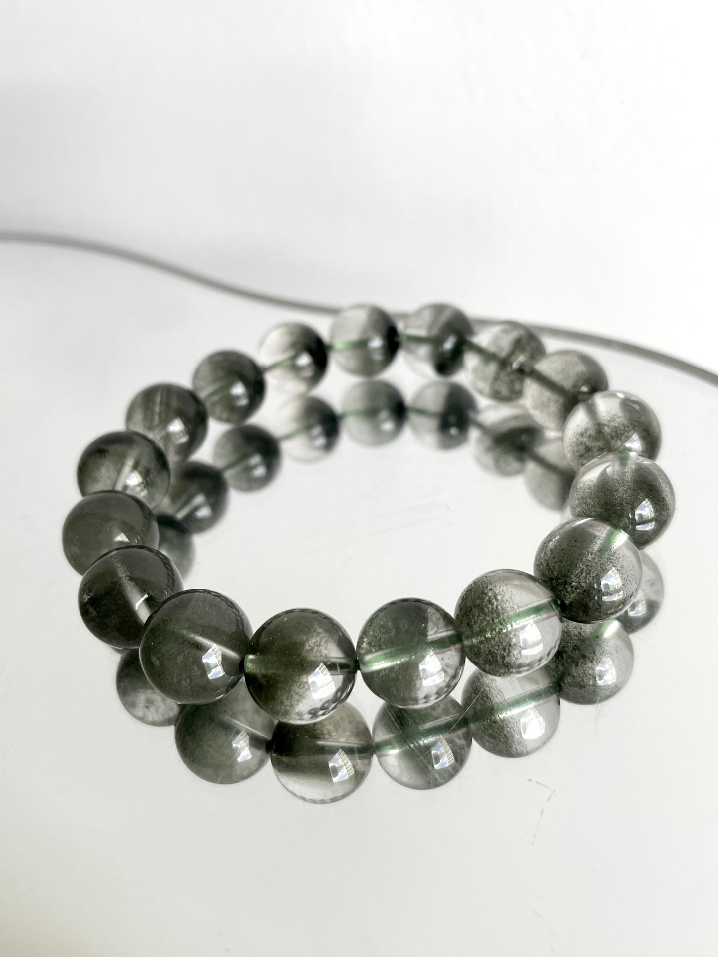 Green Phantom Quartz Bracelet