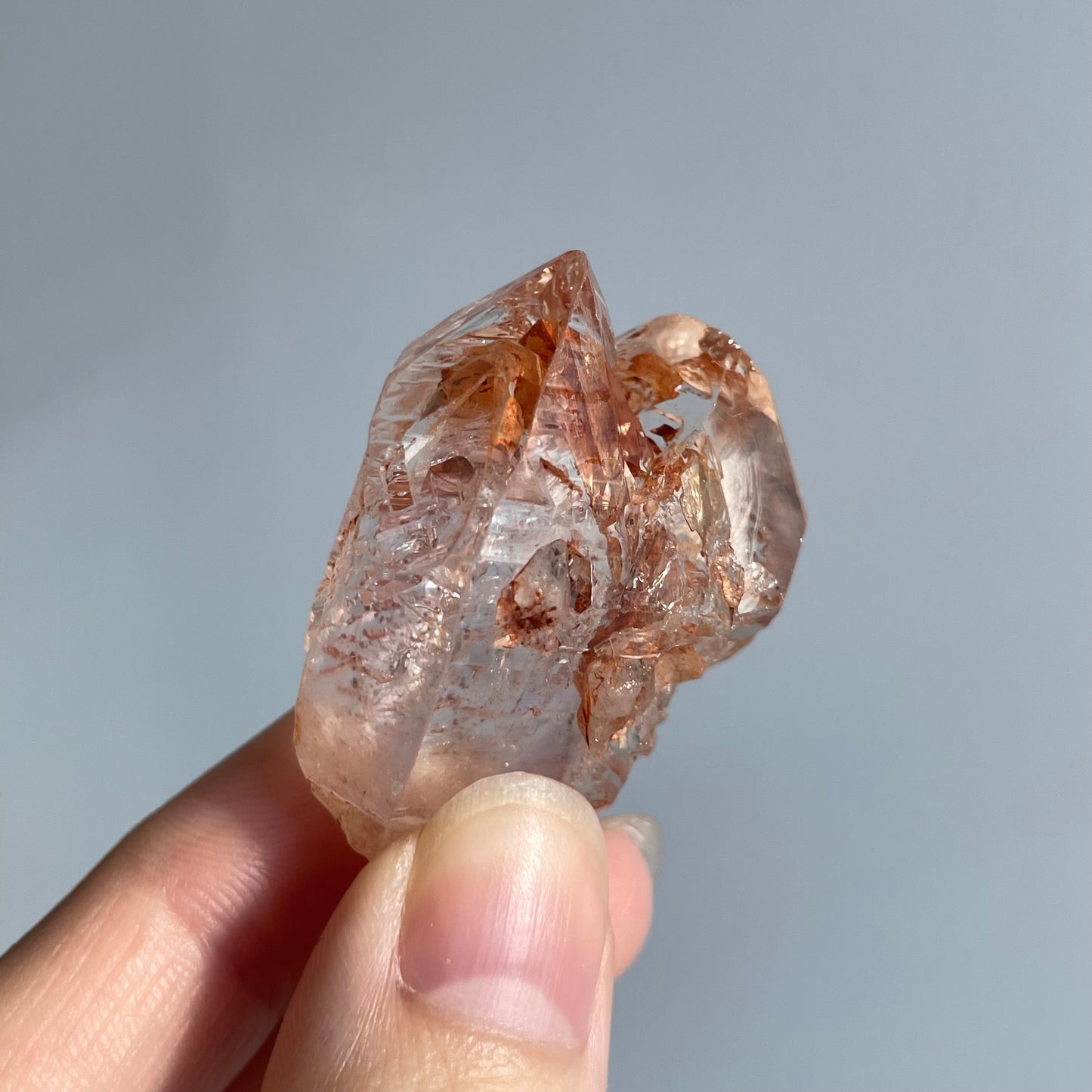 Madagascar Red Mud Petroleum Skeleton Quartz