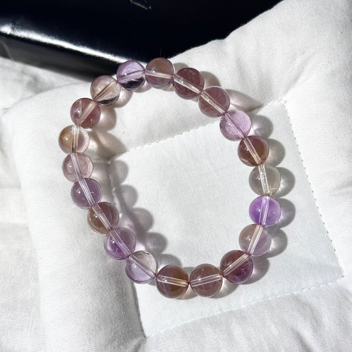 Bolivian Ametrine Beaded Bracelet