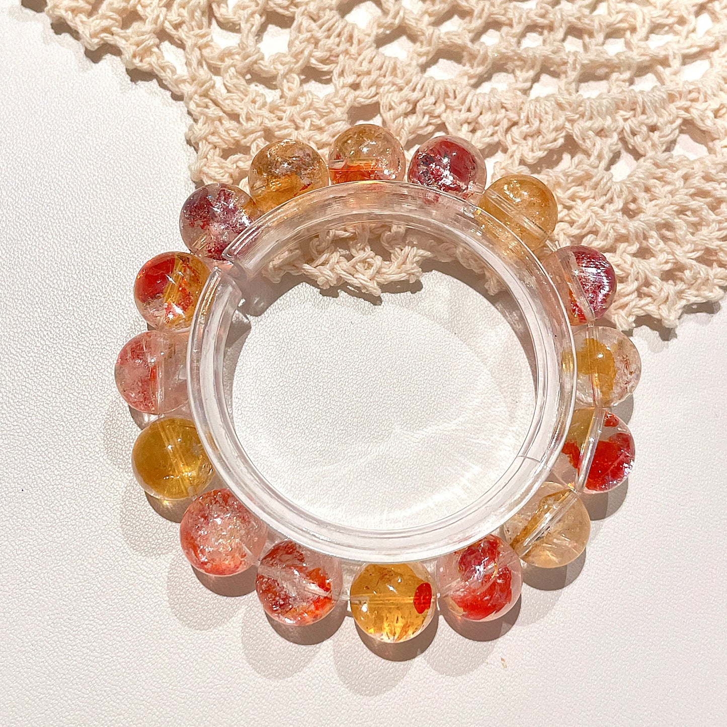 Golden Koi Fish Hematoid Quartz