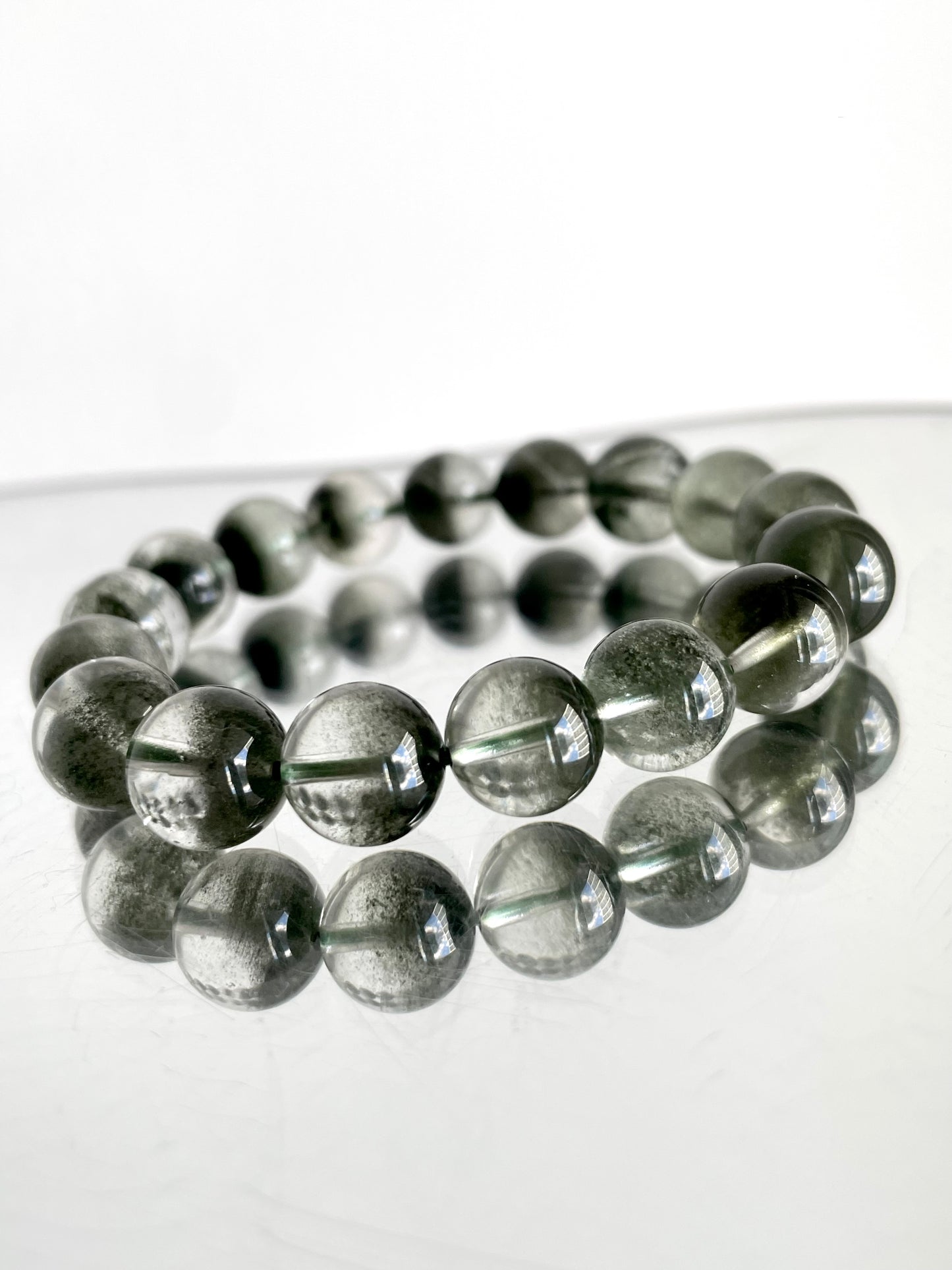 Green Phantom Quartz Bracelet