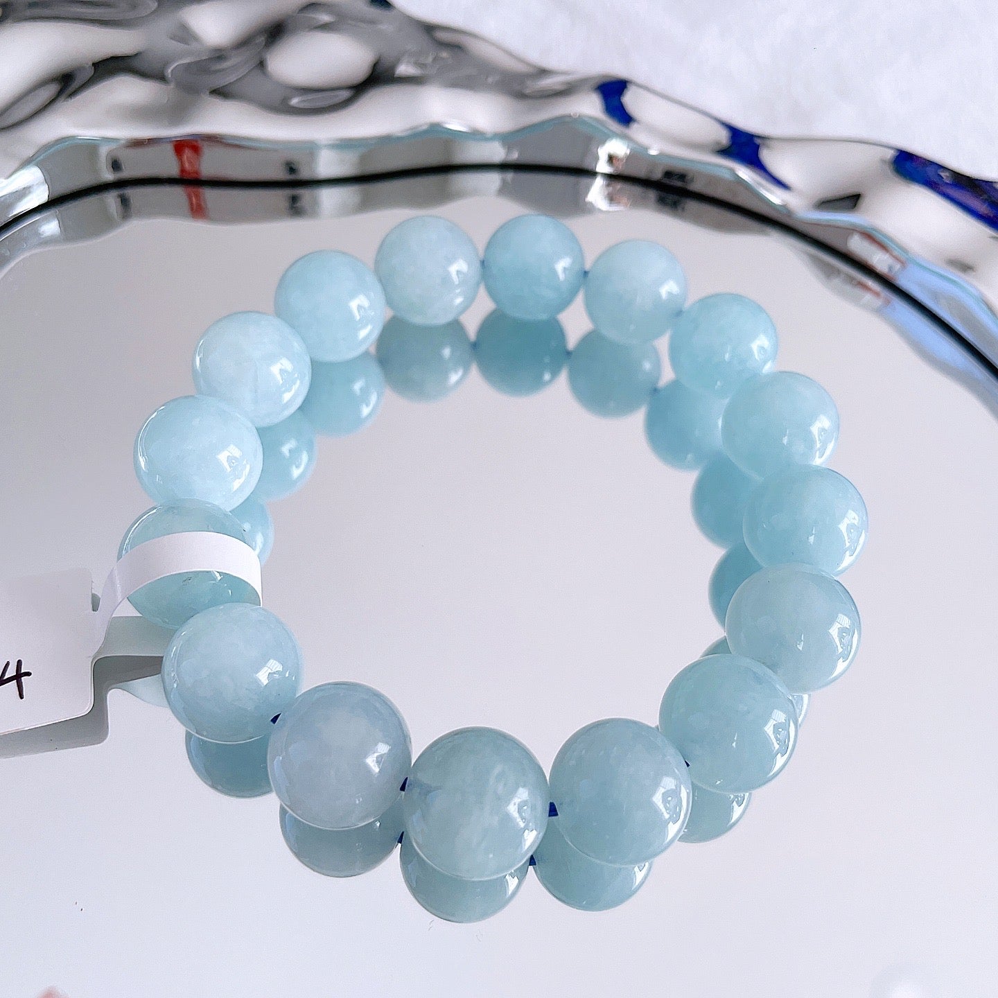 SkyBlue Amazonite Beaded Bracelet