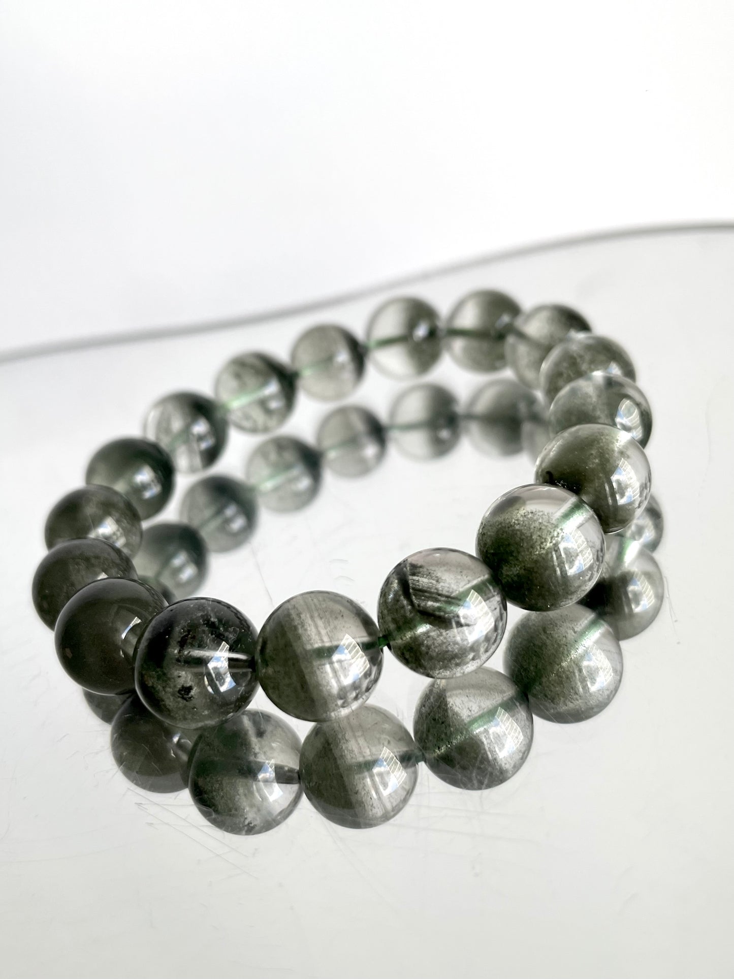 Green Phantom Quartz Bracelet