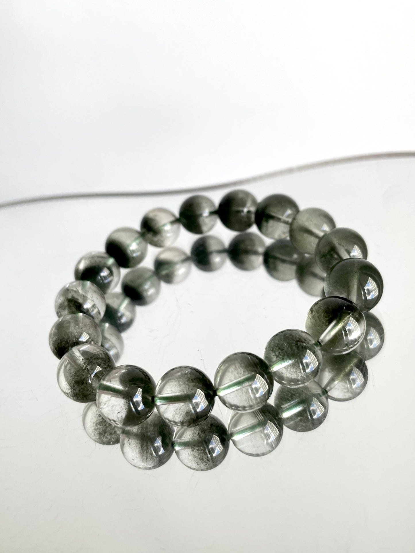 Green Phantom Quartz Bracelet