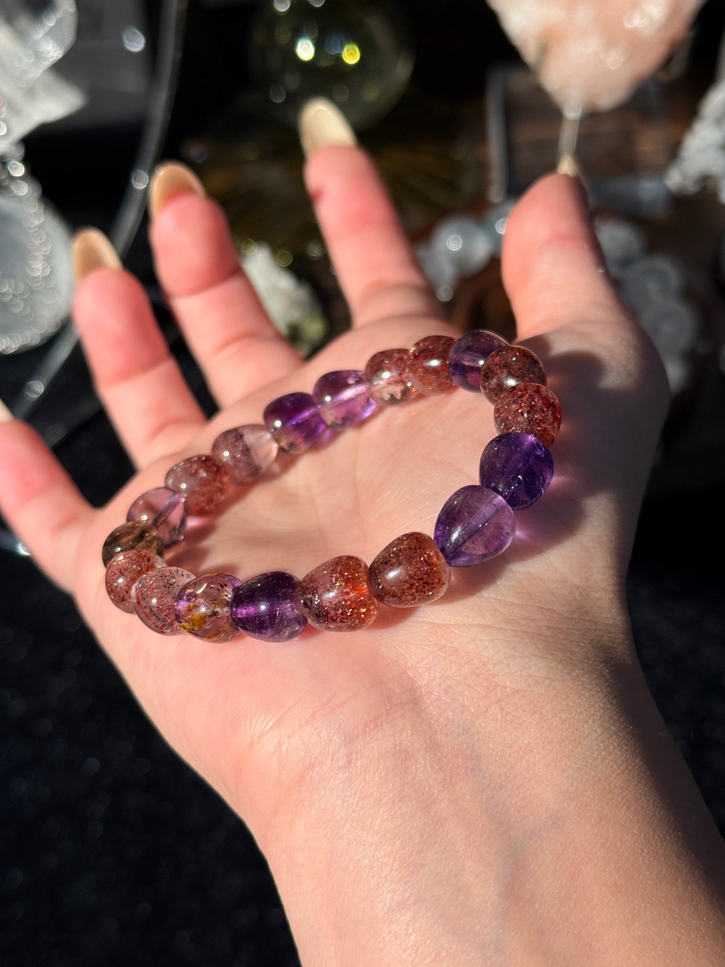 Super Seven Melody Heart Shaped Bracelet