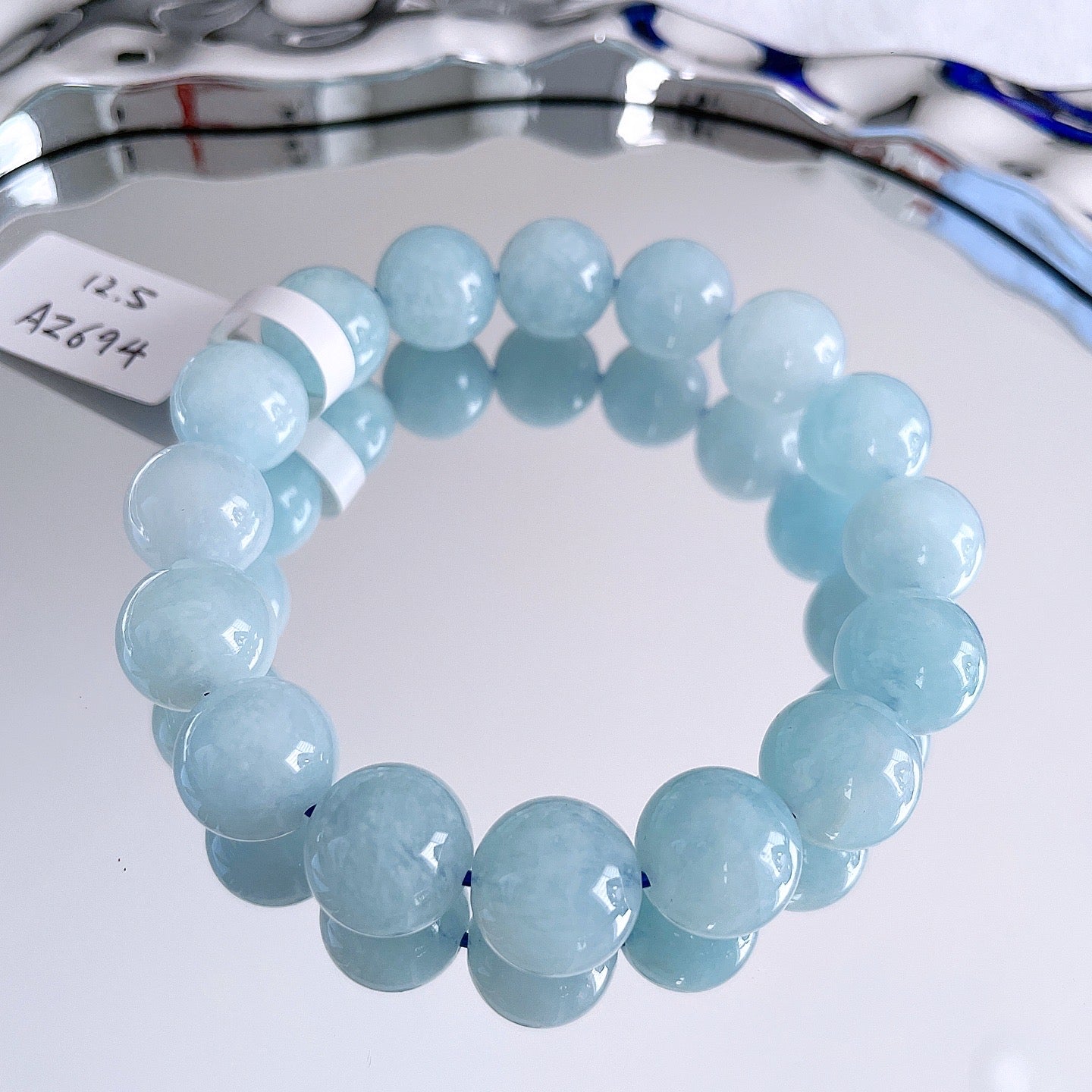 SkyBlue Amazonite Beaded Bracelet