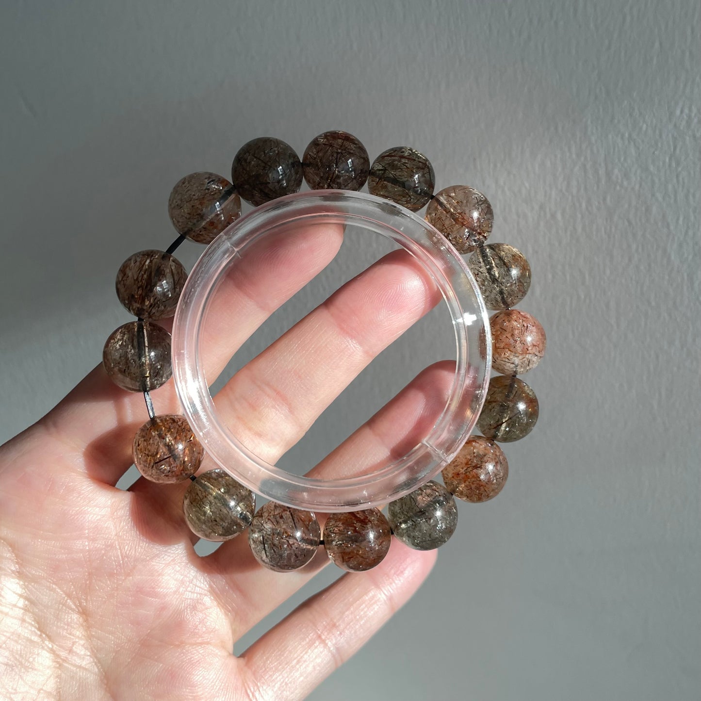 Black Gold Super Seven (Green and Gold Rutile)