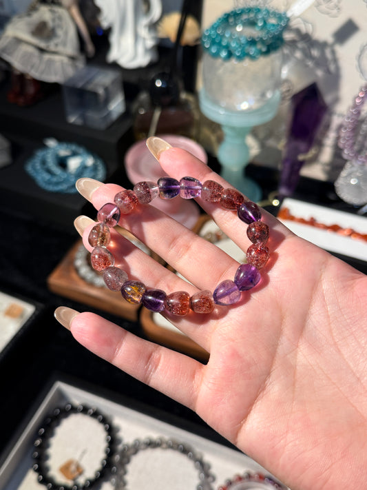 Super Seven Melody Heart Shaped Bracelet