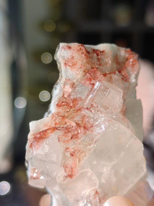 Dried Rose Color Apophyllite