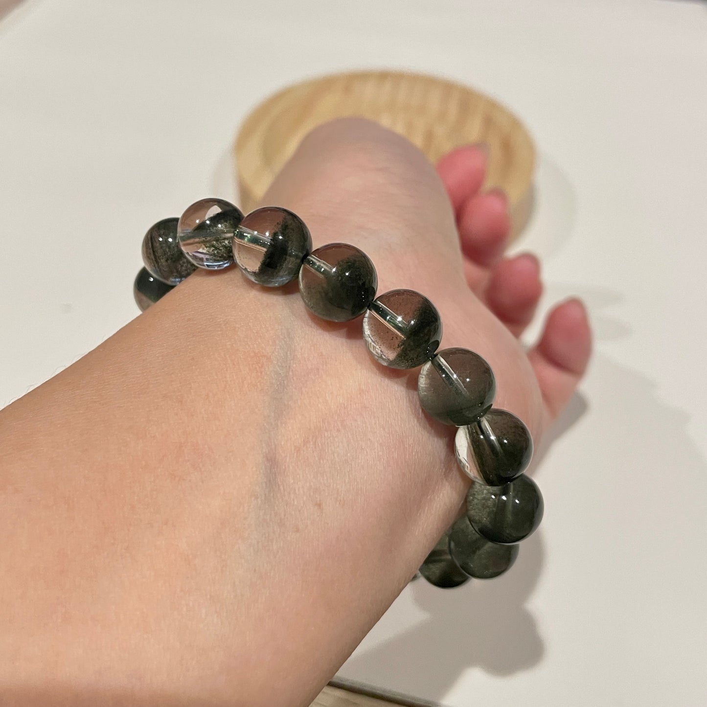 Green Phantom Quartz Bracelet