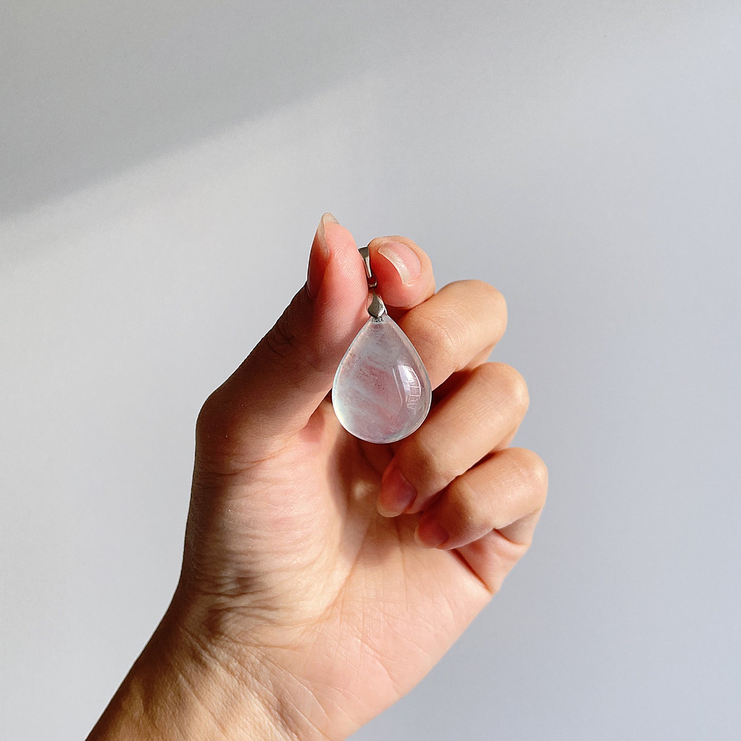 Aquamarine Pear Shaped Pendant