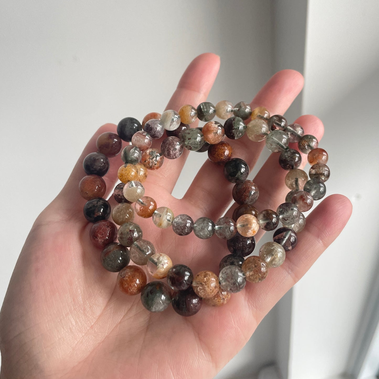 Garden Quartz Four Seasons Bead Bracelet