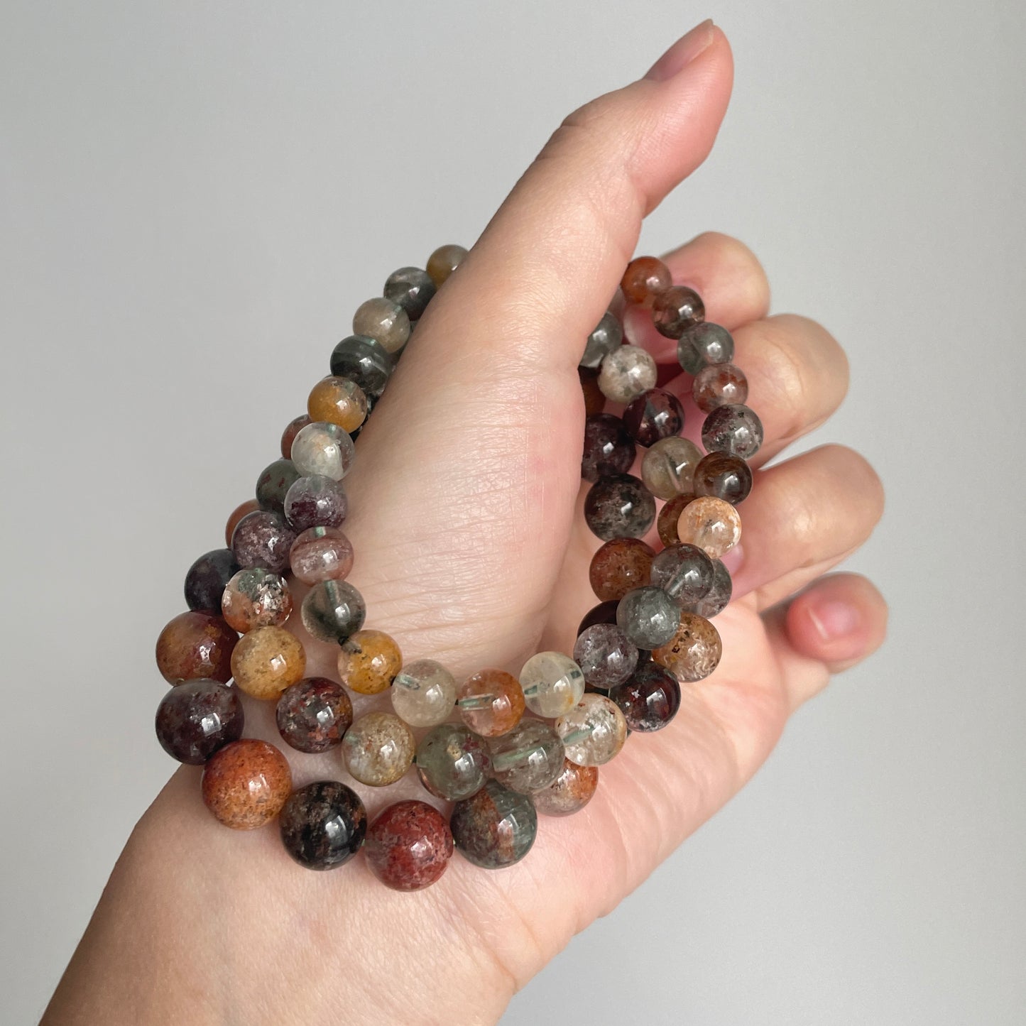 Garden Quartz Four Seasons Bead Bracelet