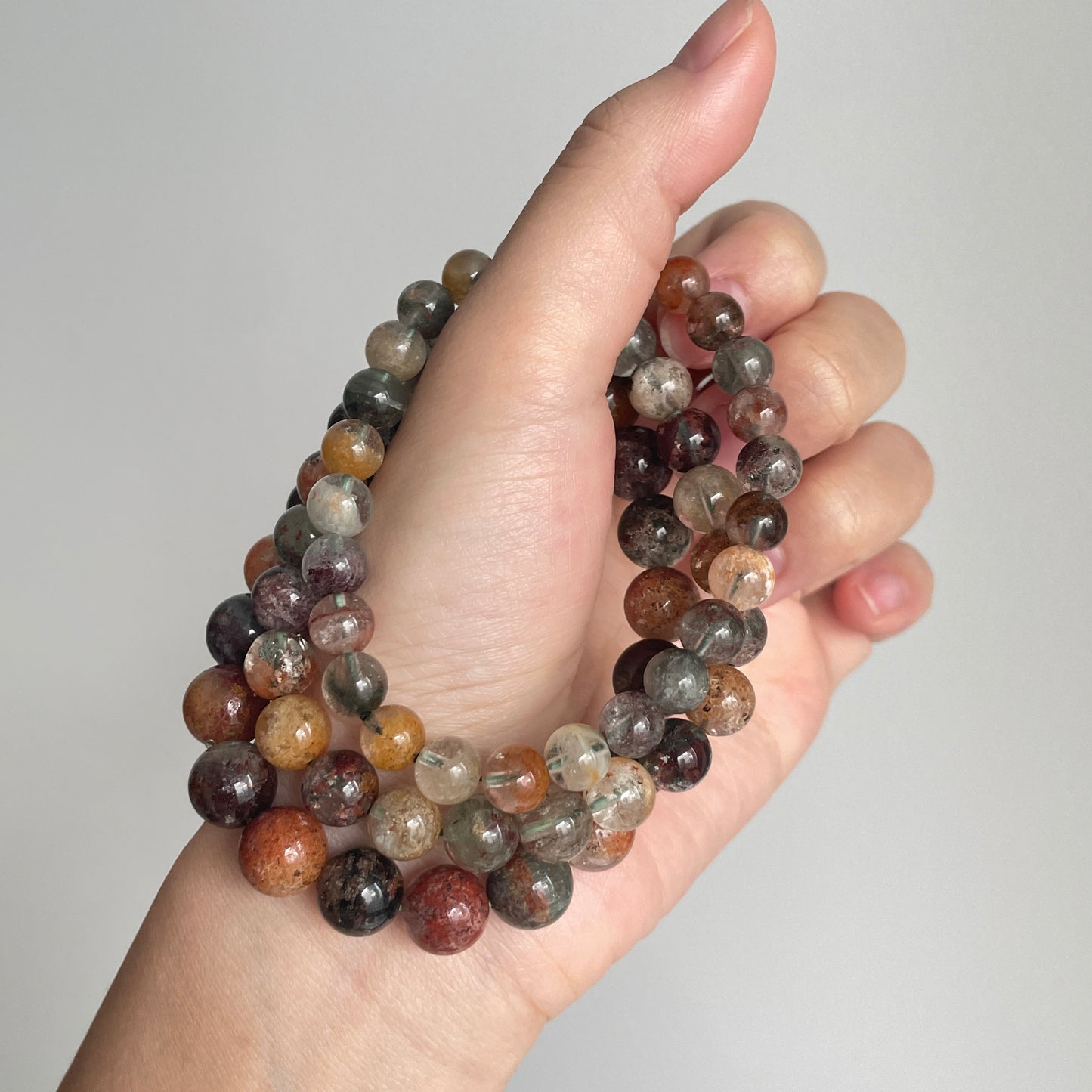 Garden Quartz Four Seasons Bead Bracelet