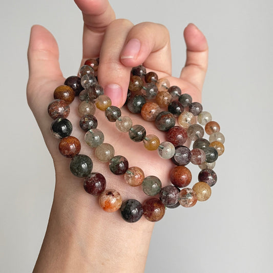 Garden Quartz Four Seasons Bead Bracelet