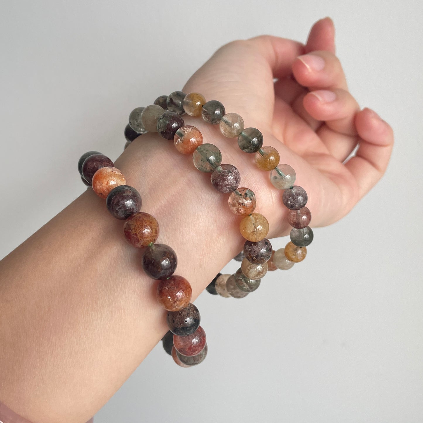 Garden Quartz Four Seasons Bead Bracelet