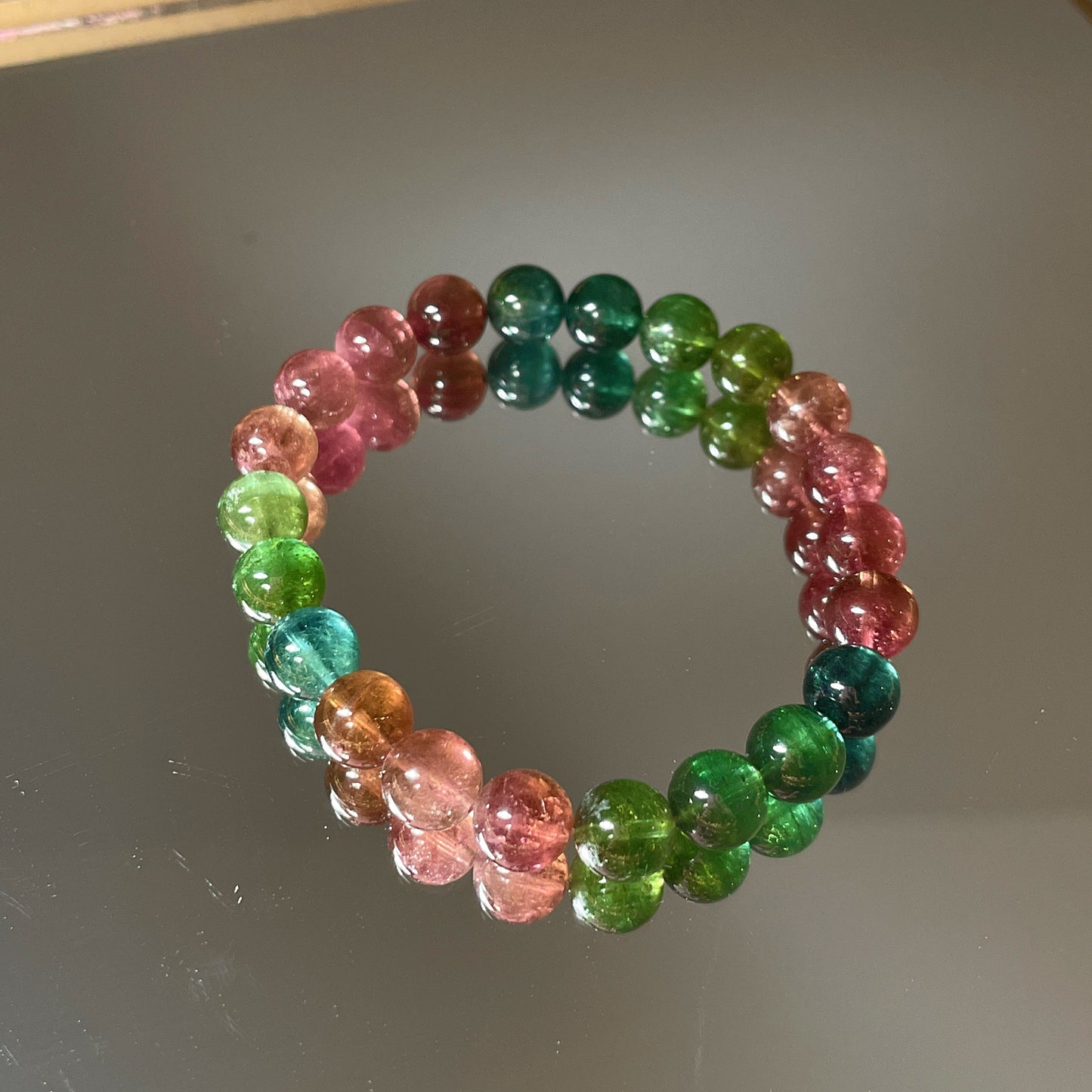 Tourmaline Beaded Bracelet