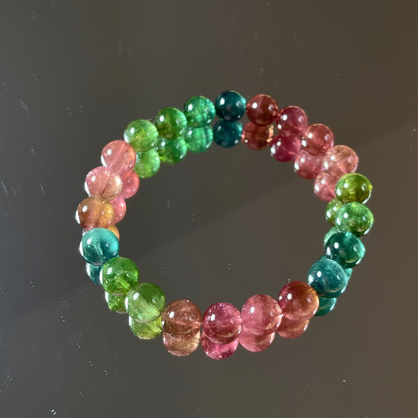 Tourmaline Beaded Bracelet