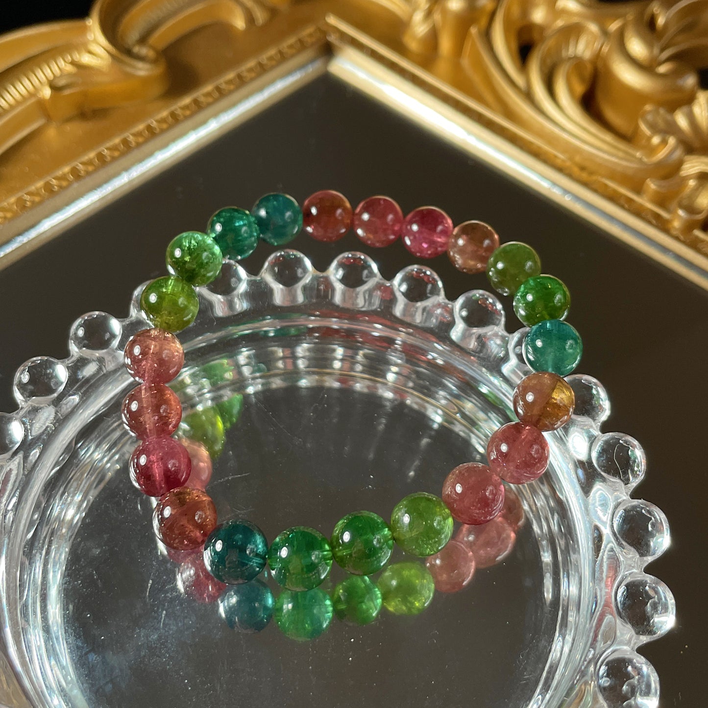 Tourmaline Beaded Bracelet