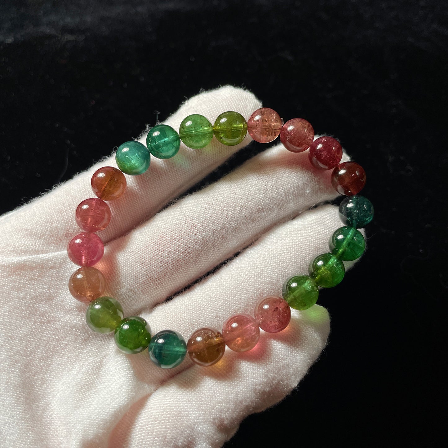 Tourmaline Beaded Bracelet