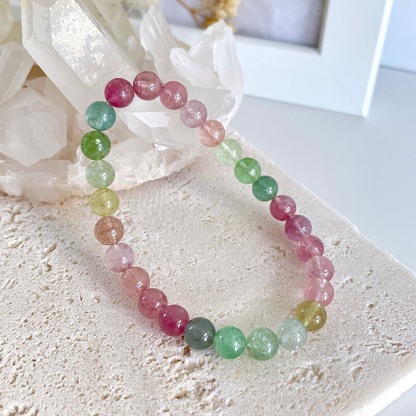 Tourmaline Beaded Bracelet