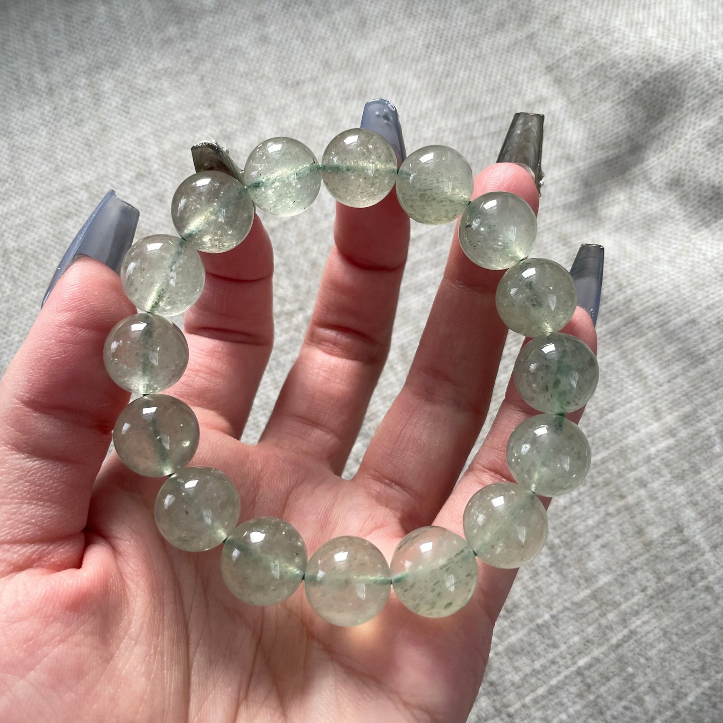 Starlights Aventurine Quartz (Green Strawberry) Bracelet