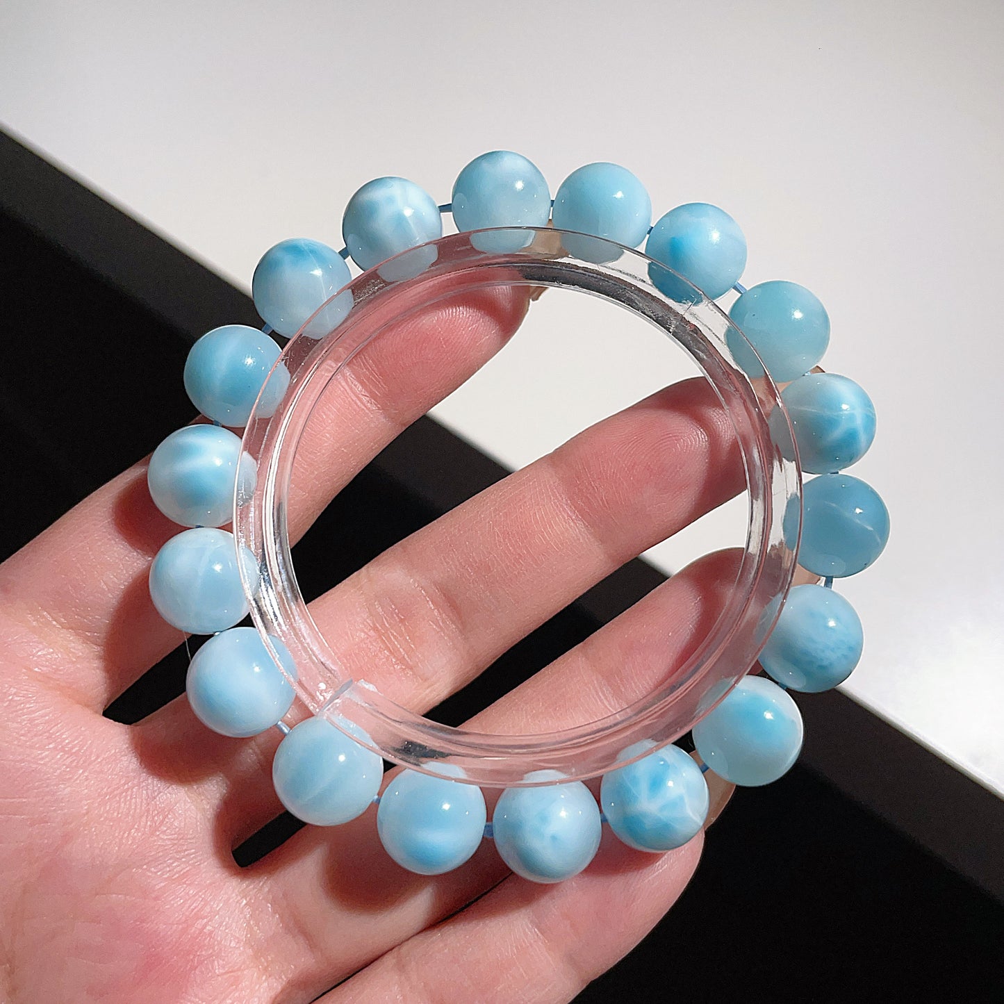 Larimar Beaded Bracelet