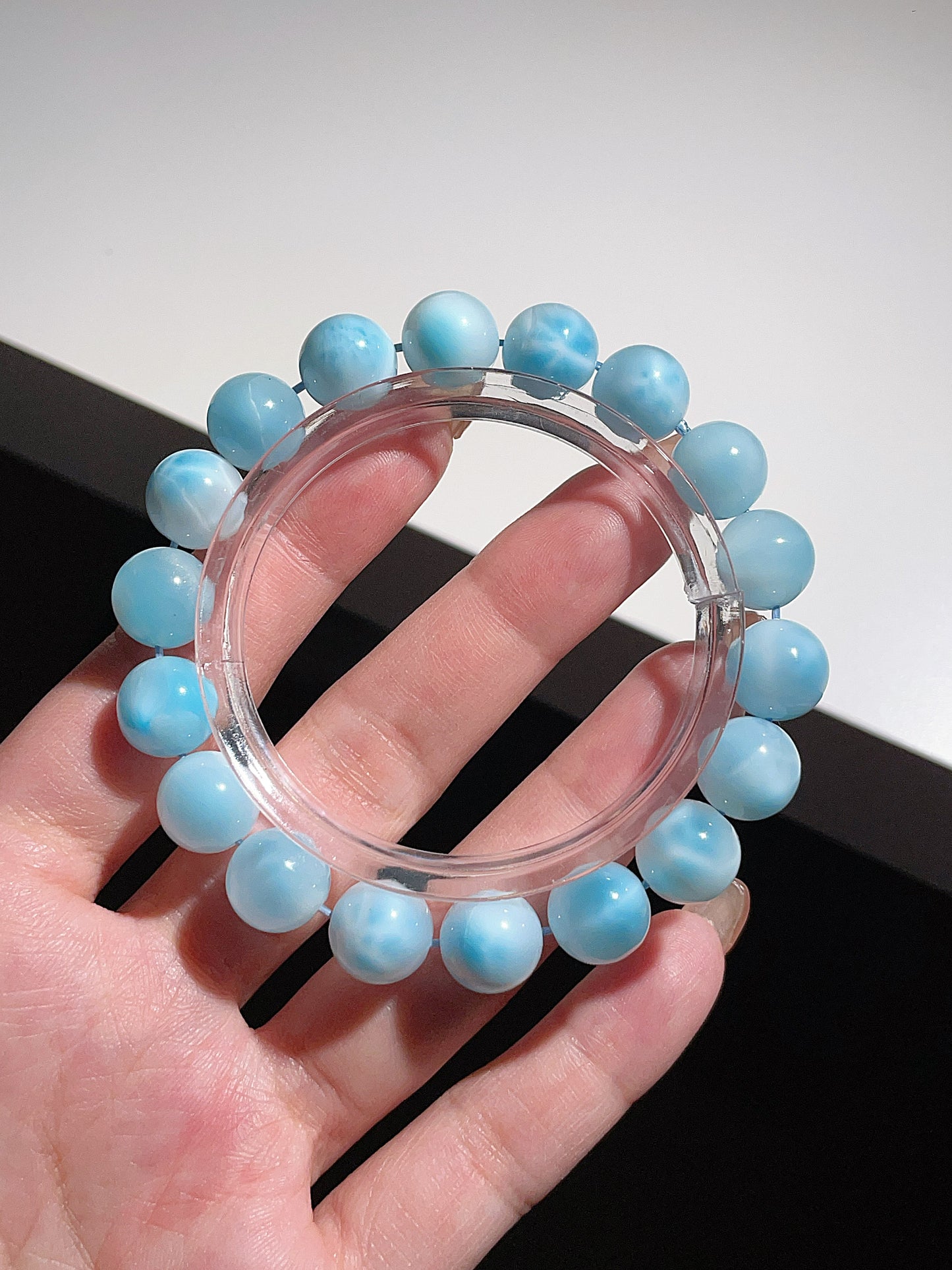 Larimar Beaded Bracelet