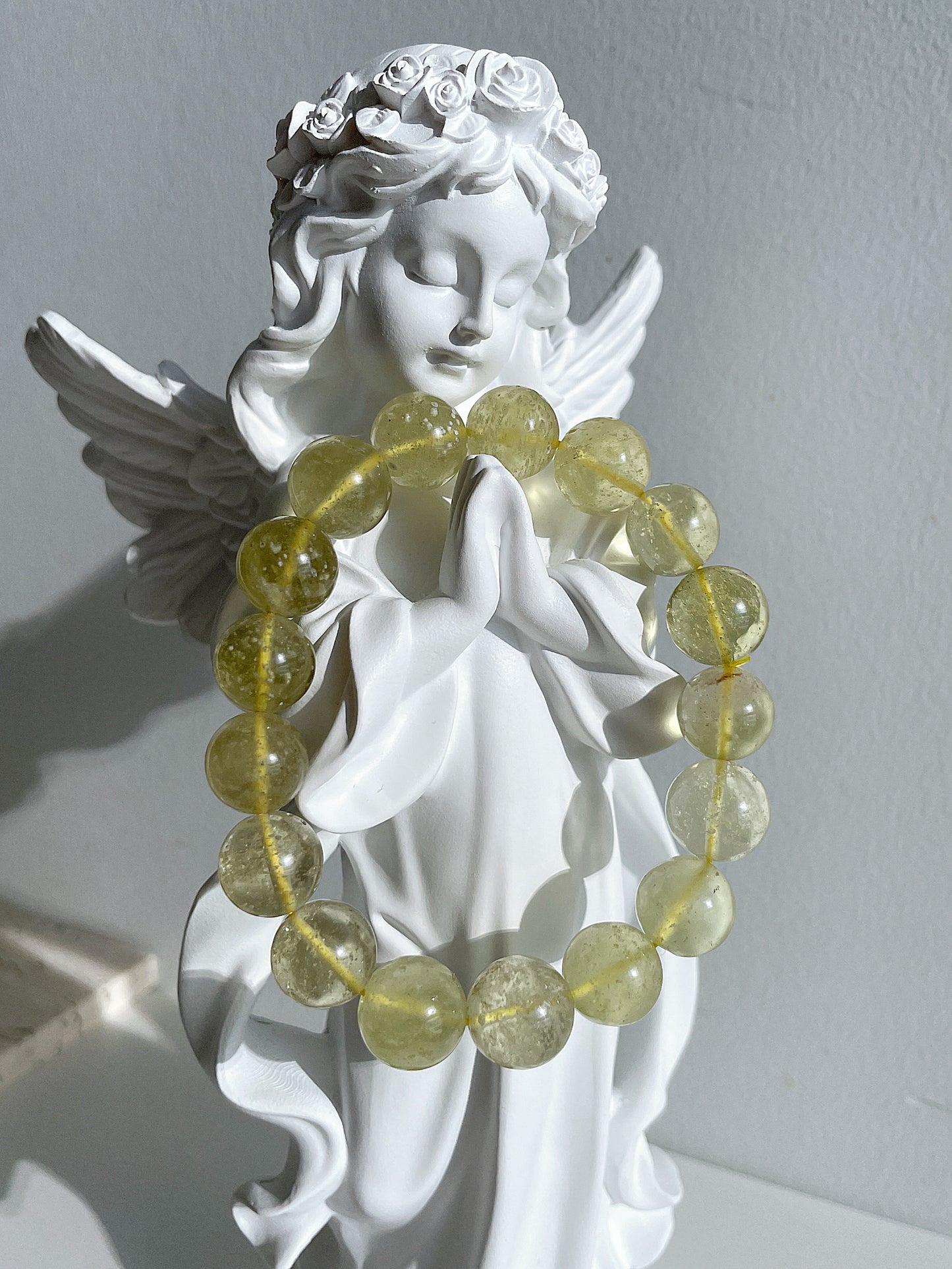 Rare Libyan Desert Glass Bracelet | Libyan Gold Tektite Libyan Desert Bracelet