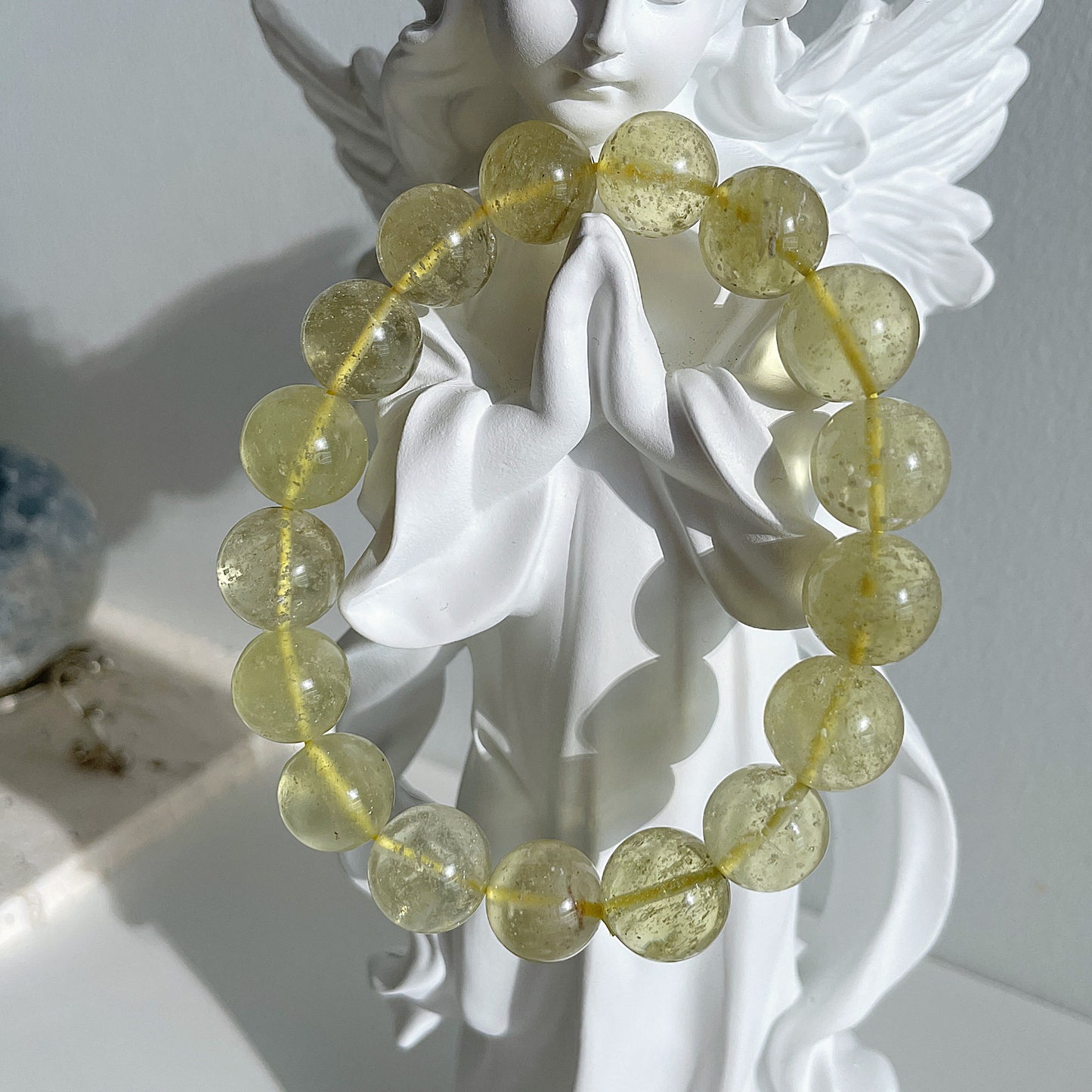 Rare Libyan Desert Glass Bracelet | Libyan Gold Tektite Libyan Desert Bracelet