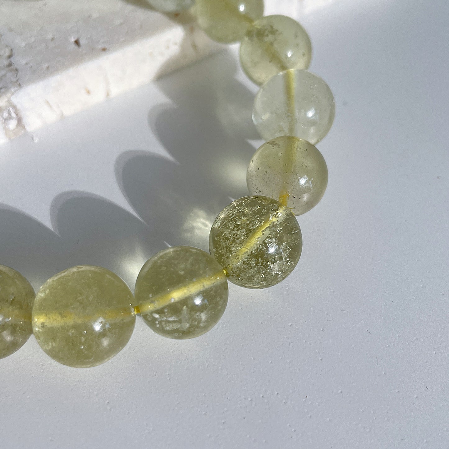 Rare Libyan Desert Glass Bracelet | Libyan Gold Tektite Libyan Desert Bracelet