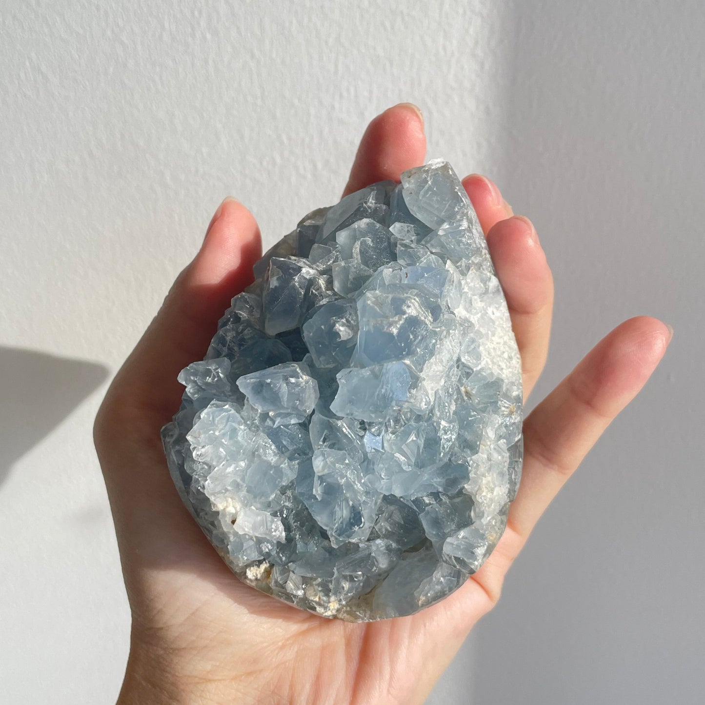 Gemmy Celestite Pear Shaped Cluster | Celestine