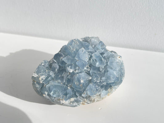 Gemmy Celestite Pear Shaped Cluster | Celestine