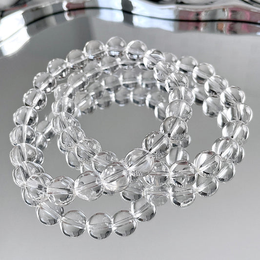 Brazil Clear Quartz Beaded Bracelet