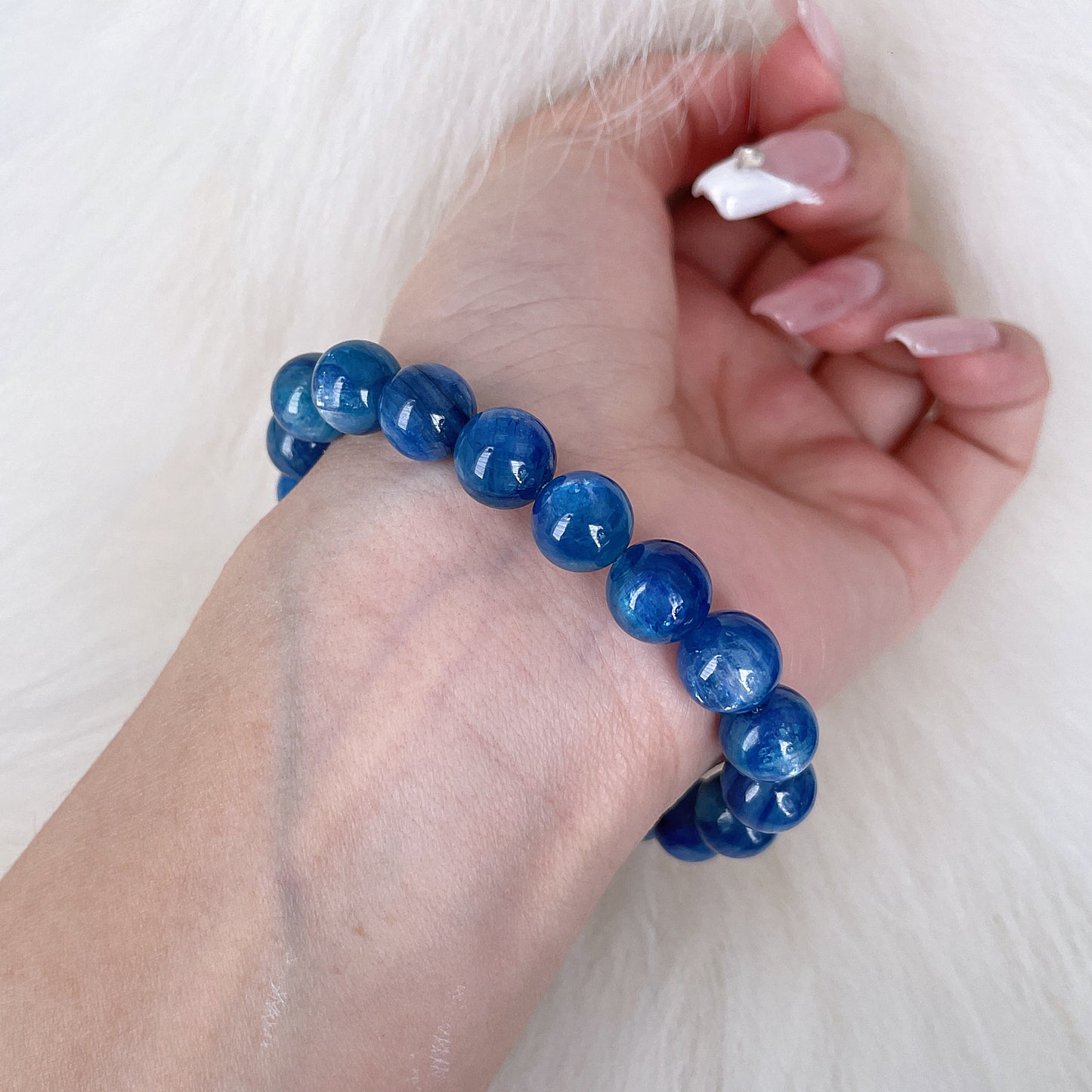 Kyanite Beaded Bracelet