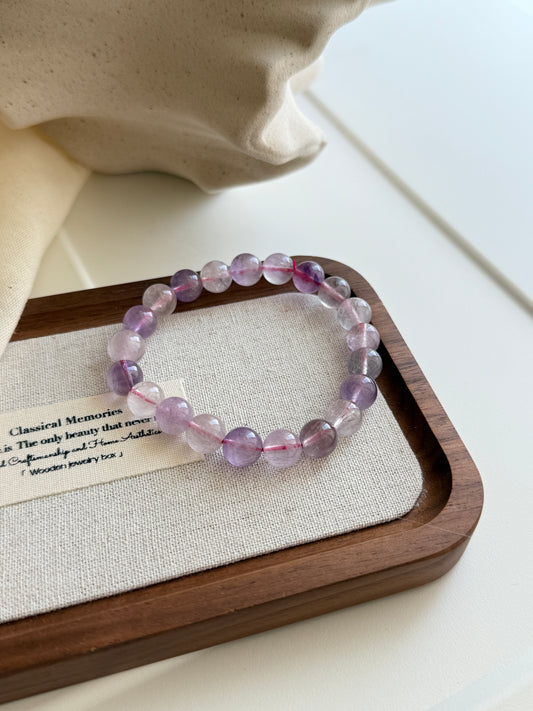 Super Seven Quartz 9mm Beaded Bracelet