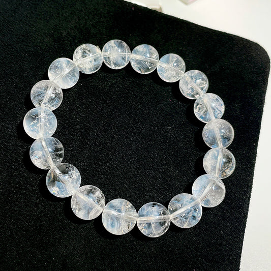 Blue Needle Angel Feather Beaded Bracelet