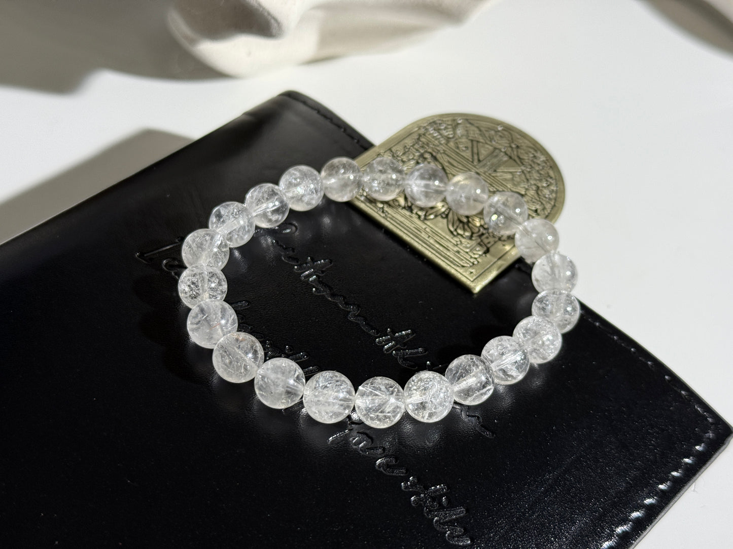 Snow Frost Rutilated Quartz 白雪霜髮