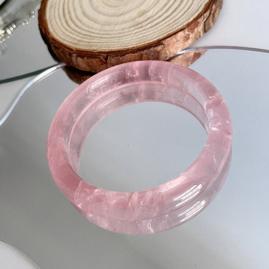 Rose Quartz Love Caring Flash Bangle