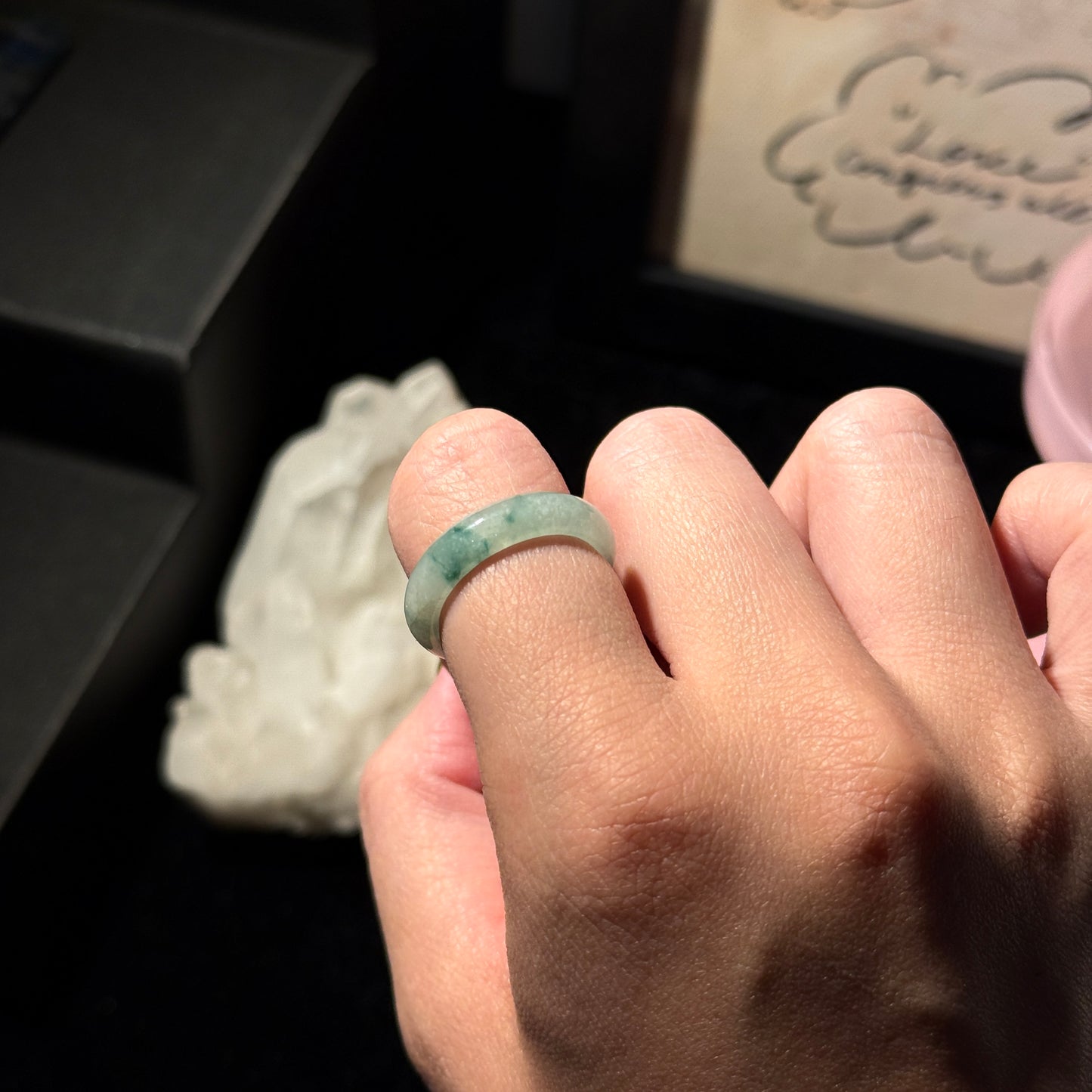 Jade Ring Band — custom order