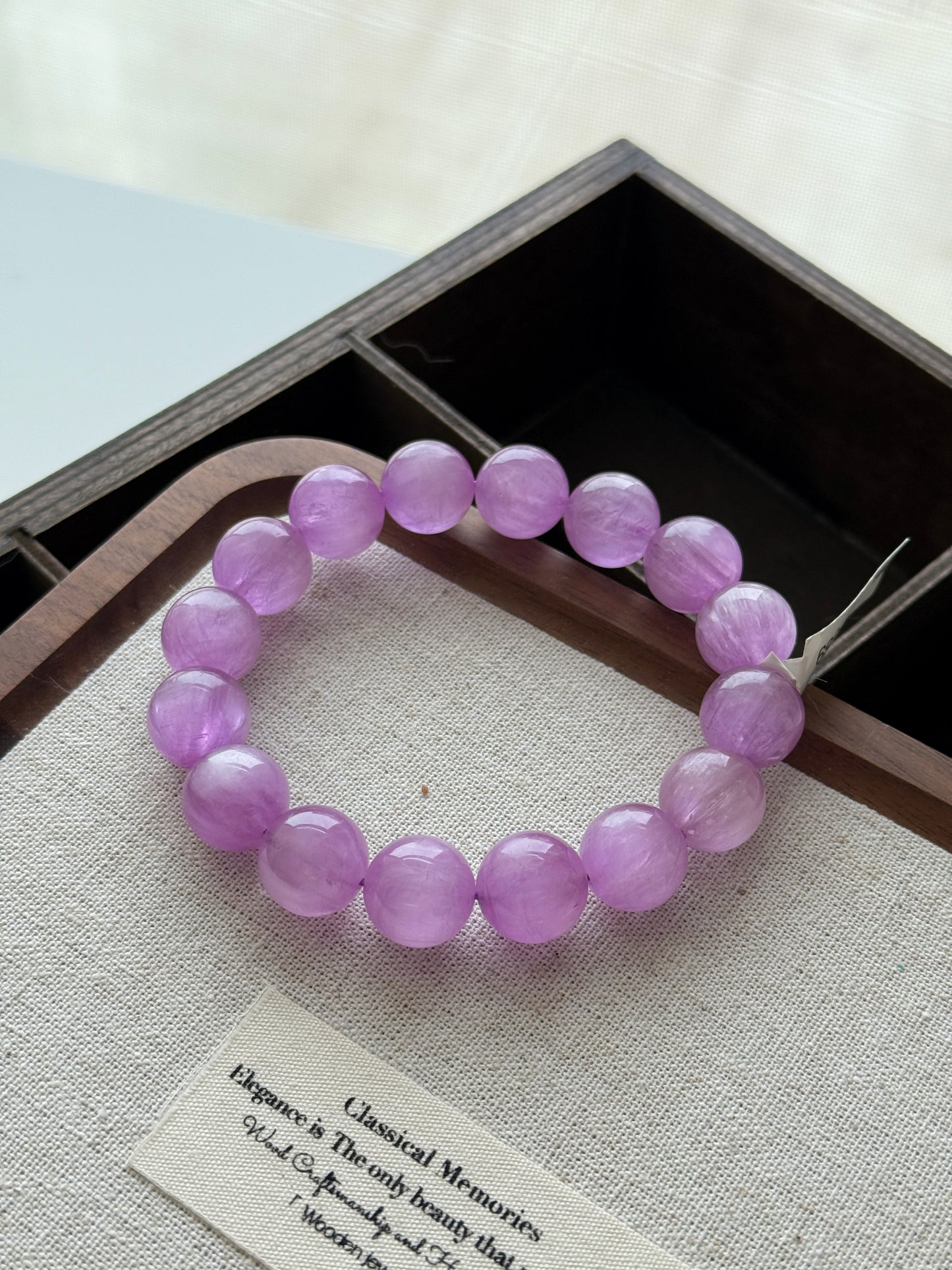 Gemmy Cateyes Kunzite 13.3mm